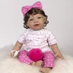 Paradise Galleries Realistic Toddler Doll - I Love You More With Magnetic Mouth And Pacifier, 21 Inch In SoftTouch Vinyl, 8-Piece Reborn Doll Gift Set -Toy Doll World GUEST 015be1bc 7291 4701 8357 db7b69ee01d5