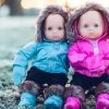 The Queen's Treasures 15" Baby Doll Clothes Set Of Two Winter Outerwear