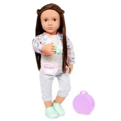 Our Generation Reese 18" Posable Travel Doll & Storybook -Toy Doll World GUEST 0368d5a1 a955 4cae 8cad c7ea48bae3cb