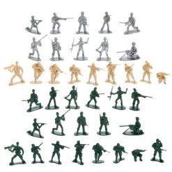 Blue Panda 400 Piece Army Men Action Figures Set With Map, Includes Carrying Tote For Easy Clean Up -Toy Doll World GUEST 0470b2cb 4ec2 4e92 b53b cff9b5a5cba4