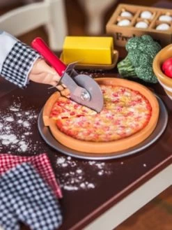 The Queen Treasures 18" Doll 20pc Pizza Set And Chefs Clothes Fits American Girl -Toy Doll World GUEST 0739d65b aee4 441b b9ec 66889a4f74cb