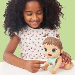 Baby Alive Lil Snacks Baby Doll - Brown Hair -Toy Doll World GUEST 082641c8 7721 43a5 a601 2e17f828c34c