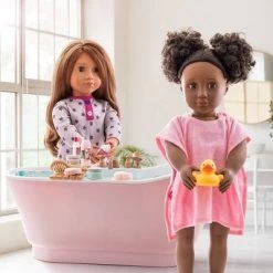 Our Generation Bath & Bubbles Bathtub Accessory Set For 18" Dolls