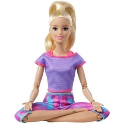 ​Barbie Made To Move Doll - Pink Dye Pants -Toy Doll World GUEST 09a06588 2793 4f1b a2d4 b51f0e9c6a50