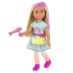 Glitter Girls Brie Poseable 14" Hair Stylist Doll