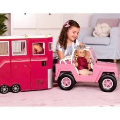 Our Generation Mane Attraction Horse Trailer For 18" Dolls -Toy Doll World GUEST 0df1f5e6 2007 48cc adb2 de8d4faa72ef