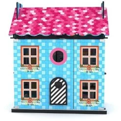 J'ADORE Girls' Doll Party House With 25 Pieces