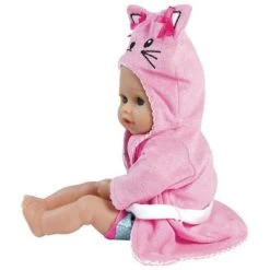 Adora Baby Bath Toy Kitty, 13 Inch Bath Time Doll With QuickDri Body