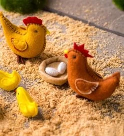 Magic Cabin - Wooden Chicken Coop And Felt Chickens Play Set Special For Kids -Toy Doll World GUEST 1400f42d 591a 47f0 bf34 387c573630d6 1