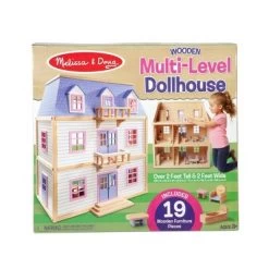 Melissa & Doug Multi-Level Dollhouse -Toy Doll World GUEST 148c4283 117d 4f0e b0db 522f27b372e8