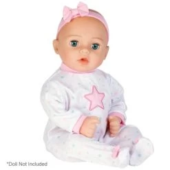 Adora Baby Doll Clothes & Accessories Adoption Fashion Shining Star, Fits Most 16 Inch Baby Dolls, White -Toy Doll World GUEST 14a77b10 426c 4c7b be23 c5a6d275594c