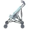 Adora Doll Accessories Zig Zag Small Umbrella Toy Play Stroller For Kids 3 Years & Up , Grey