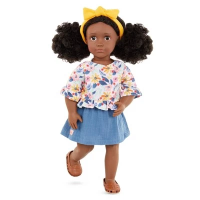 Our Generation Macy With Play Food Accessories 18" Posable Doll 6 Our Generation Macy With Play Food Accessories 18" Posable Doll - Image 4