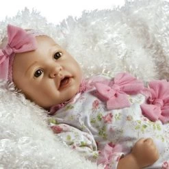 Paradise Galleries Real Life Baby Doll That Looks Real - Layla In FlexTouch Silicone Vinyl, 21 Inch Reborn Girl