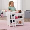 Badger Basket Triple Doll Bunk Bed With Ladder, Bedding, And Free Personalization Kit - Pink Gingham -Toy Doll World GUEST 19adee5f 7867 4299 9a6e 2e8cbe8a95d0