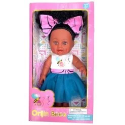 Orijin Bees Positively Puffy 12" Baby Bee Doll - Black Hair With Brown Eyes -Toy Doll World GUEST 1aa8fea8 97a5 4e1d a7c7 7abfa2e3fc39