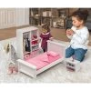 Bedroom Furniture Set For 18" Dolls - White/Pink -Toy Doll World GUEST 1aa90d46 ee3f 4b40 a742 80fea7319f1d