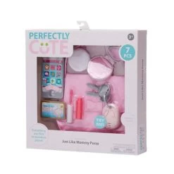 Perfectly Cute Just Like Mommy Purse 7pc Set -Toy Doll World GUEST 1bd36a2f bf72 4a60 89af 5b634222d777