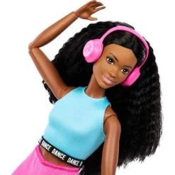 Barbie Brooklyn Roberts Doll Wearing Dance Outfit With Leg Warmers, Plus Kitten (Target Exclusive)