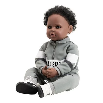 Adora Realistic Baby Doll All Star Toddler Doll - 20 Inch, Soft CuddleMe Vinyl, Brown Hair, Brown Eyes 10 Adora Realistic Baby Doll All Star Toddler Doll - 20 Inch, Soft CuddleMe Vinyl, Brown Hair, Brown Eyes - Image 8