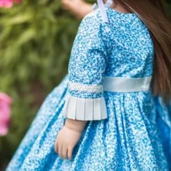 The Queen's Treasures 18 Inch Doll 1800's Style Blue Dress Gown And Hat -Toy Doll World GUEST 1d4fad07 fdc2 4ef5 b660 47313dff093a