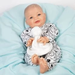Paradise Galleries Realistic Chubby Baby Boy Doll - Big Boy With Fat Rolls And Magnetic Pacifier, 5-Piece Reborn Doll Set -Toy Doll World GUEST 1f88e09c f917 4799 b428 96d7db5bdb6d