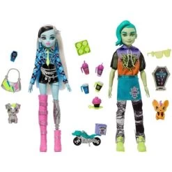 Monster High Deuce + Frankie Coffee Break Dolls -Toy Doll World GUEST 2113caee ff0b 4076 ba9c 90f322c7ba80