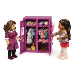 School Style Double Doll Locker - Purple -Toy Doll World GUEST 248a22c2 62e4 4d83 82fb a3c53551fedd