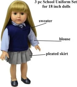 The New York Doll Collection 18 Inch School Desk -Toy Doll World GUEST 250b36e2 8449 4960 88bd eb77ea48ac58