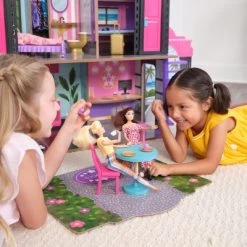 KidKraft 2-in-1 Wooden Hotel & Waterslide Dollhouse -Toy Doll World GUEST 275be88d 10f9 4abe 99af 961cfbea7af3