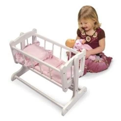 Badger Basket Heirloom Style Doll Cradle -Toy Doll World GUEST 2a366b69 028d 425b b9b4 5066f726fd73