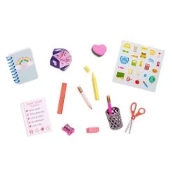 Our Generation Brilliant Bureau Home Desk Accessory Set For 18" Dolls -Toy Doll World GUEST 2db23278 bbae 49c1 9462 f5cb25457ff7