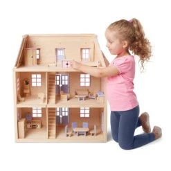 Melissa & Doug Multi-Level Dollhouse -Toy Doll World GUEST 2f7931b9 d439 49f8 bfd6 10e80aa48b8a