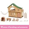 Calico Critters Lakeside Lodge Gift Set, Dollhouse Playset With Figure And Furniture -Toy Doll World GUEST 3046f3ca 10b3 4378 a4ef 02f13d11be21