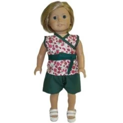 Matching Green Shorts And Top Girl And Dolls Size 6 -Toy Doll World GUEST 30b85cea 38bf 41cd b9f9 bba732ba4b83