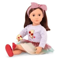 Our Generation Posable 18" Pizza Chef Doll With Storybook - Francesca -Toy Doll World GUEST 30de9fb2 cb64 4f77 ac7f 379f0a577d5a
