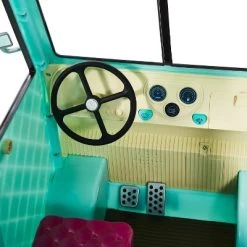 Our Generation Sweet Stop Ice Cream Truck With Electronics For 18" Dolls - Light Blue -Toy Doll World GUEST 3137f3e3 518b 40d2 a32c 86ecf8d56131