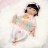 Paradise Galleries Rainbow Ballerina Doll, 19.5 Inch Reborn Toddler Inch Made In GentleTouch Vinyl, 5-Piece Reborn Doll Gift Set