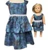 Doll Clothes Superstore Size 7 Matching Girl And Doll Party Dress
