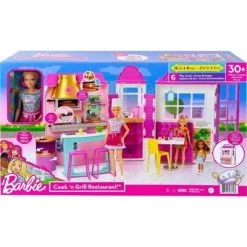 Barbie Cook 'n Grill Restaurant Playset -Toy Doll World GUEST 3207d295 8a50 474a 98e9 de9b50a9dbde