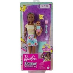 Barbie Skipper Doll With Baby Figure And 5 Accessories Babysitters Inc. Playset -Toy Doll World GUEST 321659d3 f136 437a 8a7a 09ea55b6965b