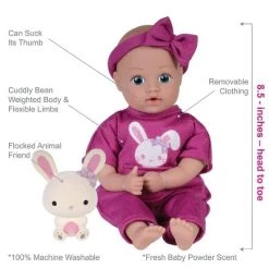 Adora Mini Baby Doll With Soft Flocked Bunny Friend- Be Bright Tots & Friends -Toy Doll World GUEST 347b9344 265c 4bad a8f4 1a8047eb90b8