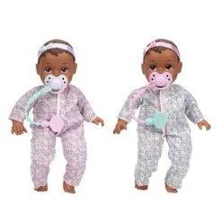 Perfectly Cute Girl Twins Dark Brown Hair - Dark Brown Eyes -Toy Doll World GUEST 37215b56 c544 453d a524 f103317332e9