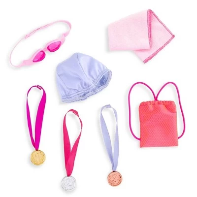 Our Generation Posable 18" Swimmer Doll - Maya 6 Our Generation Posable 18" Swimmer Doll - Maya - Image 4