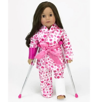 Sophia’s Doll Cast & Crutches Accessories Set For 18" Dolls 3 Sophia’s Doll Cast & Crutches Accessories Set For 18" Dolls