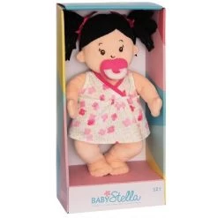 Manhattan Toy Baby Stella Black Hair Soft First Baby Doll, 15-Inch -Toy Doll World GUEST 3d0cef66 a039 45e1 9479 5b1f2001eb14