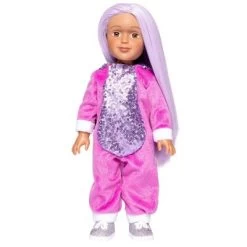 I'M A WOW Glow Edition Jamie The Arctic Fox 14" Fashion Doll