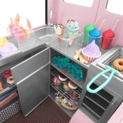 Our Generation Sweet Stop Ice Cream Truck - Pink -Toy Doll World GUEST 3edd3773 9c62 4813 96dc 65a5b9ed27d7