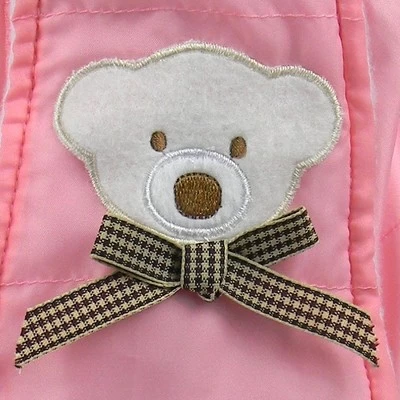 Sophia’s Polar Bear Bunting Snowsuit Sack For 15" Dolls, Pink 5 Sophia’s Polar Bear Bunting Snowsuit Sack For 15" Dolls, Pink - Image 3