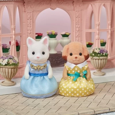 Calico Critters Town Series Dress Up Set, Blue And Yellow Fashion Doll Accessories 3 Calico Critters Town Series Dress Up Set, Blue And Yellow Fashion Doll Accessories